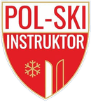 logo instruktor narciarstwa zjazdowego, biegowego i skiturowego